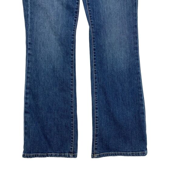 Lauren Ralph Lauren Jean Woman 8‎ Dark Wash Mid Rise Boot Cut Denim - Picture 2 of 9